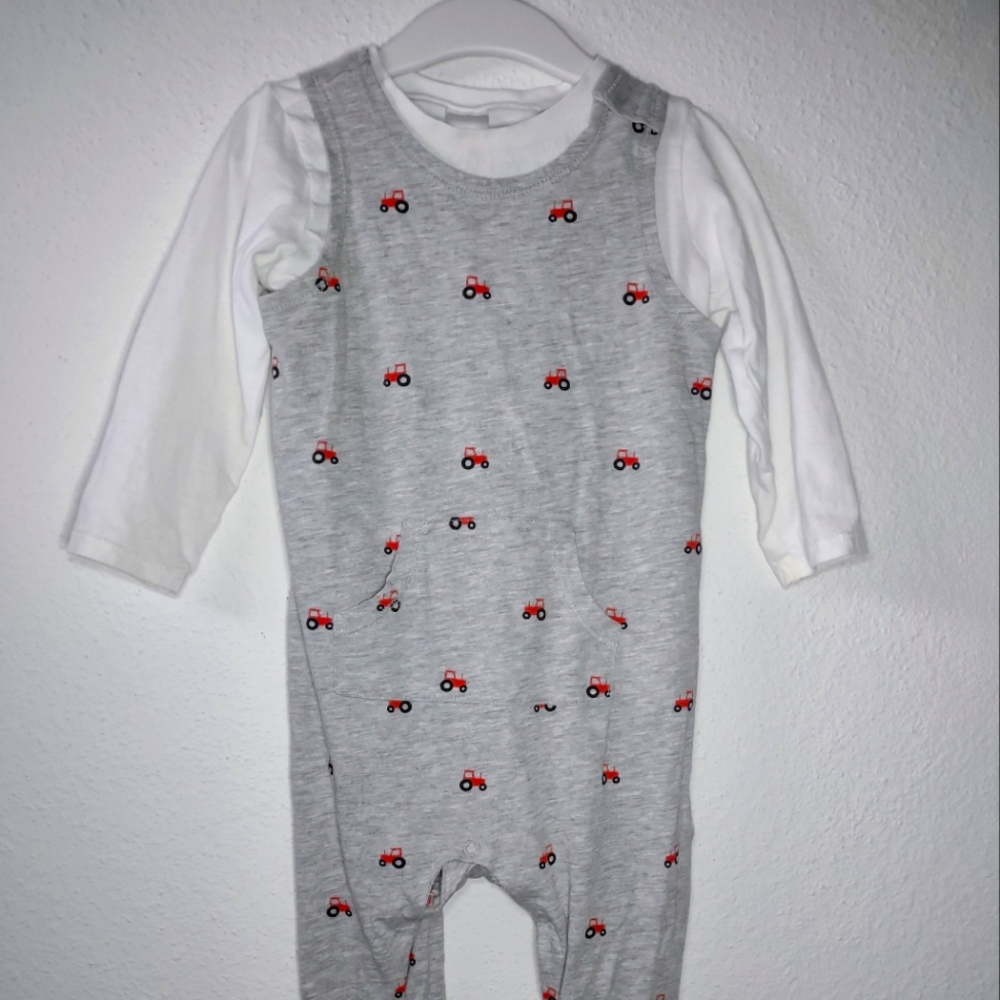 H&M infant/toddler boys 2-piece romper set